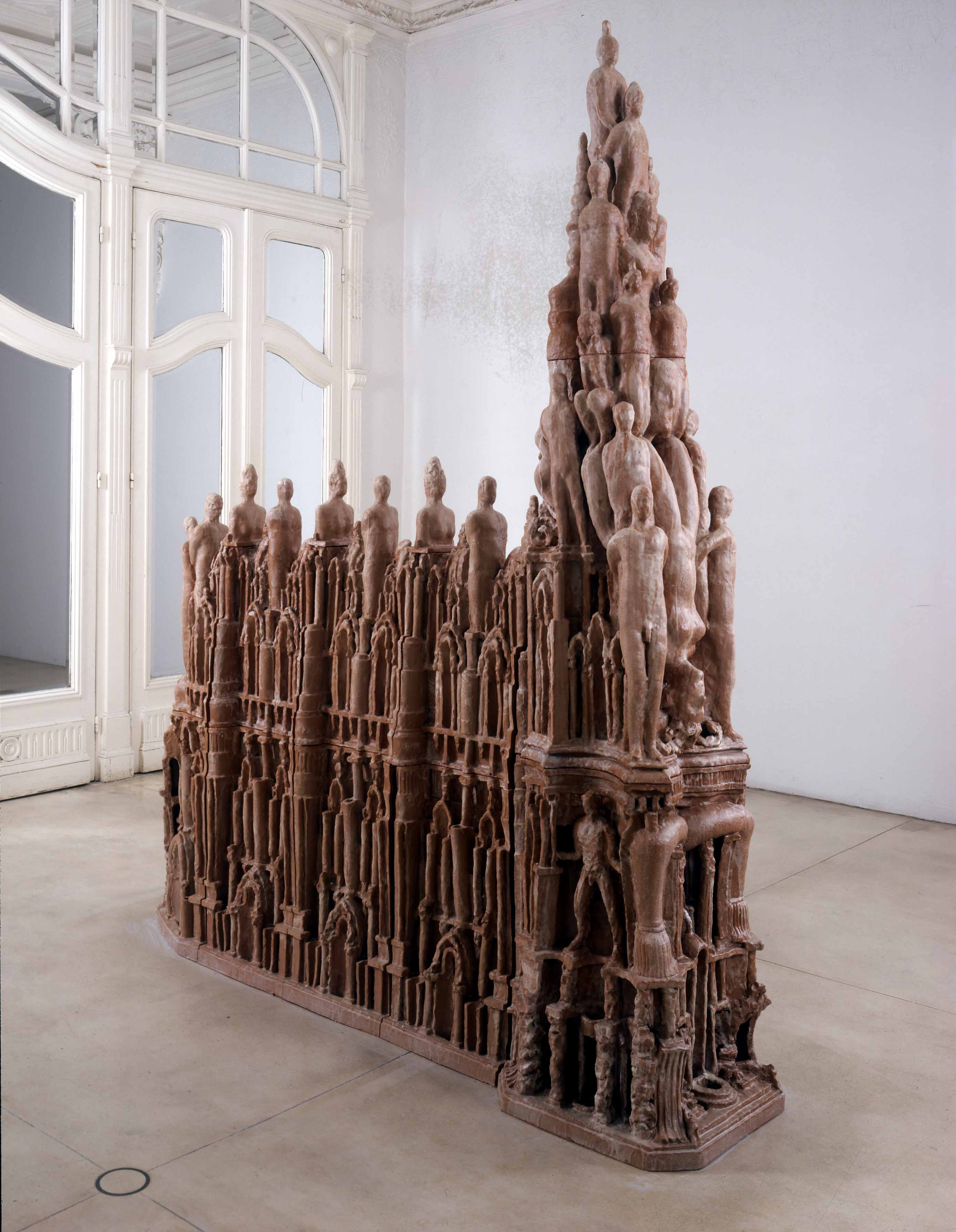 CERAMIC BRUSSELS 2026 GUEST OF HONOUR ELMAR TRENKWALDER 1996 WVZ136TRE GLAZED TERRACOTTA 14 PIECES 260CM X 55CM X 210CM