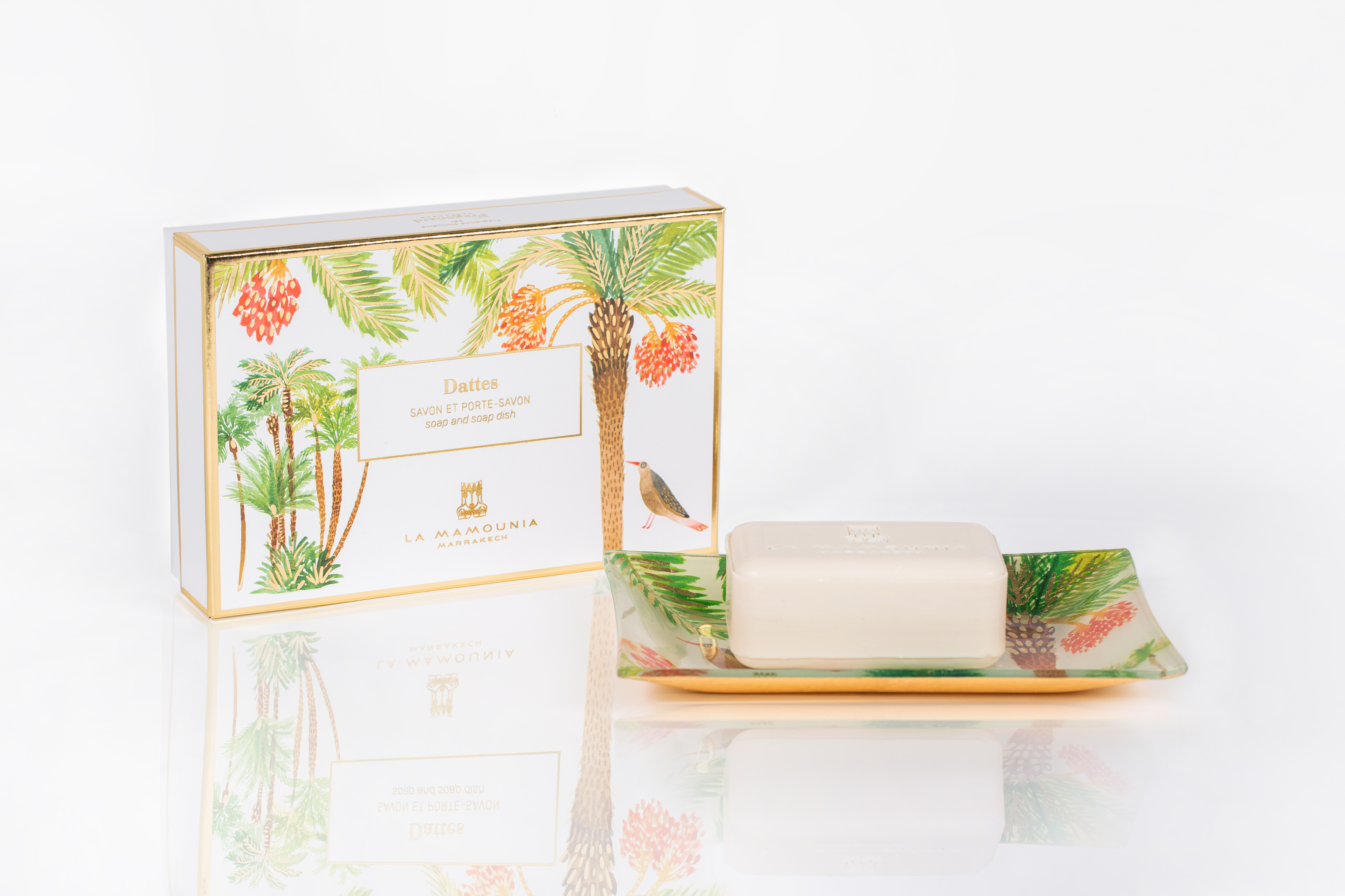 LA MAMOUNIA SAVON DATTE ET PORTE SAVON 450MAD 