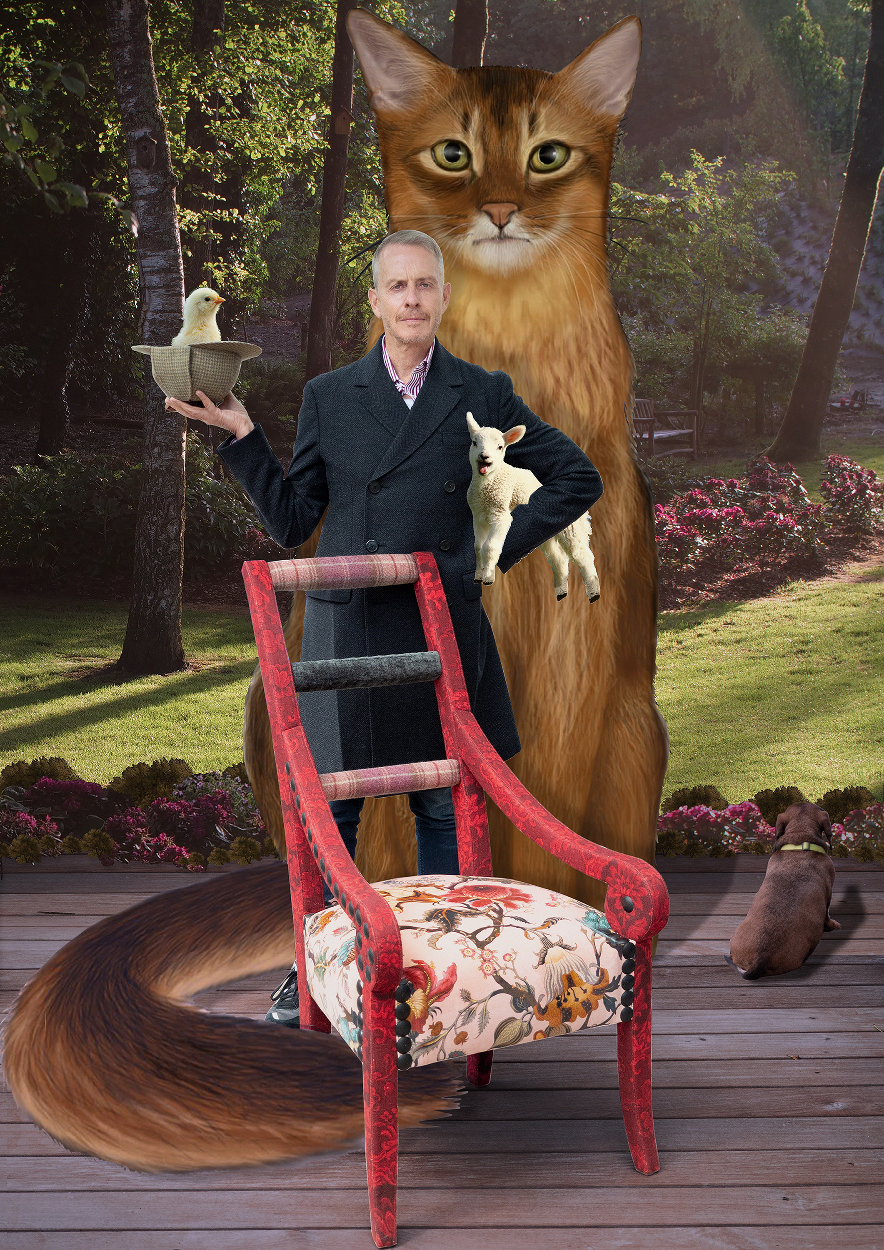 GILLES DEWAVRIN THE ARMCHAIR AND LAMB CREDIT ARNO CARAVEL