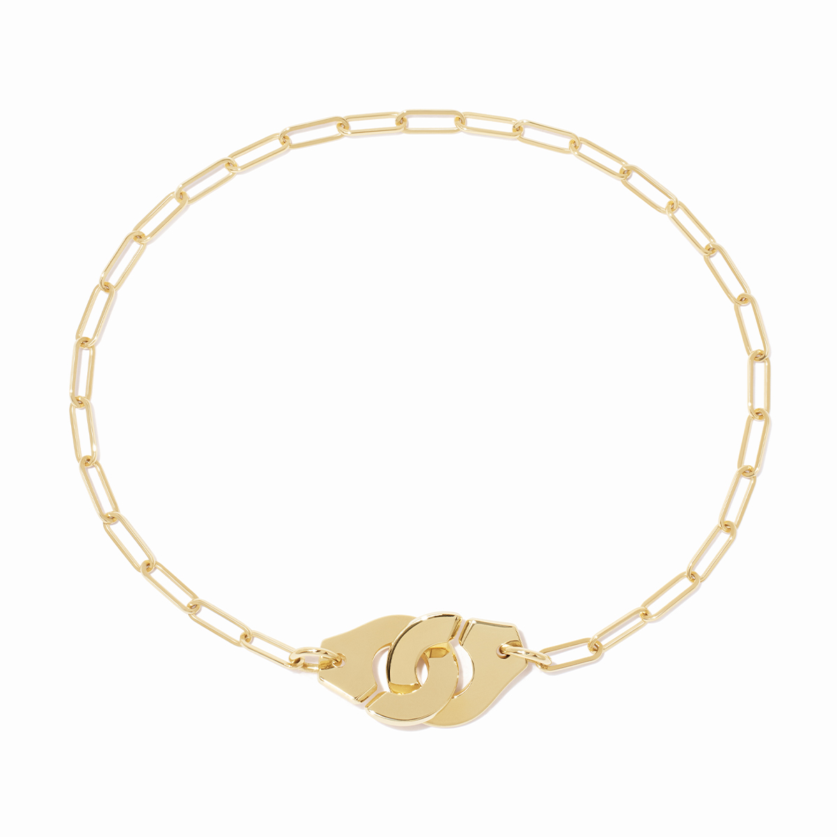 SMALL MENOTTES DINH VAN CHAIN BRACELET YELLOW GOLD 1 750 EURO