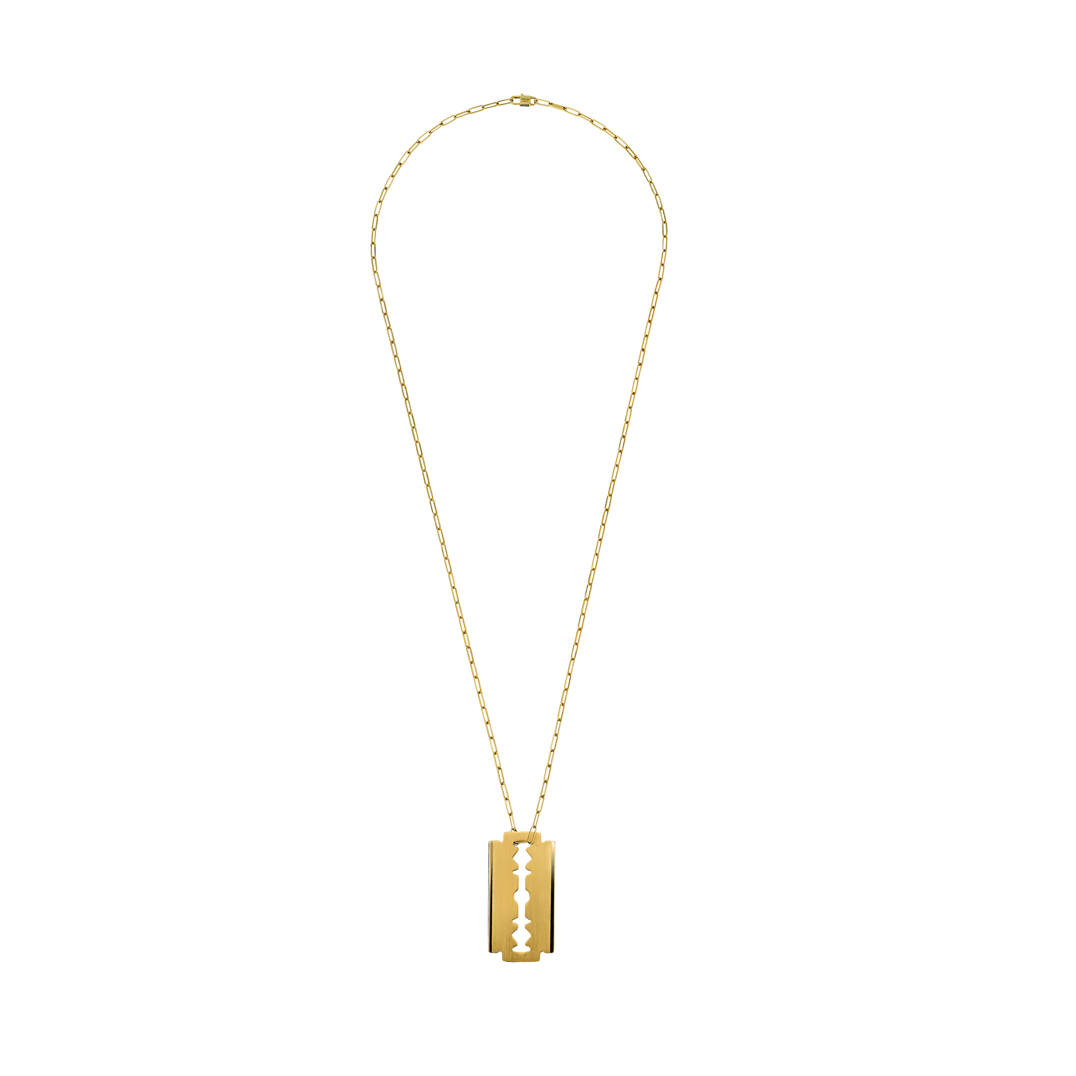 DINH VAN LAME DE RASOIR CHAIN YELLOW GOLD