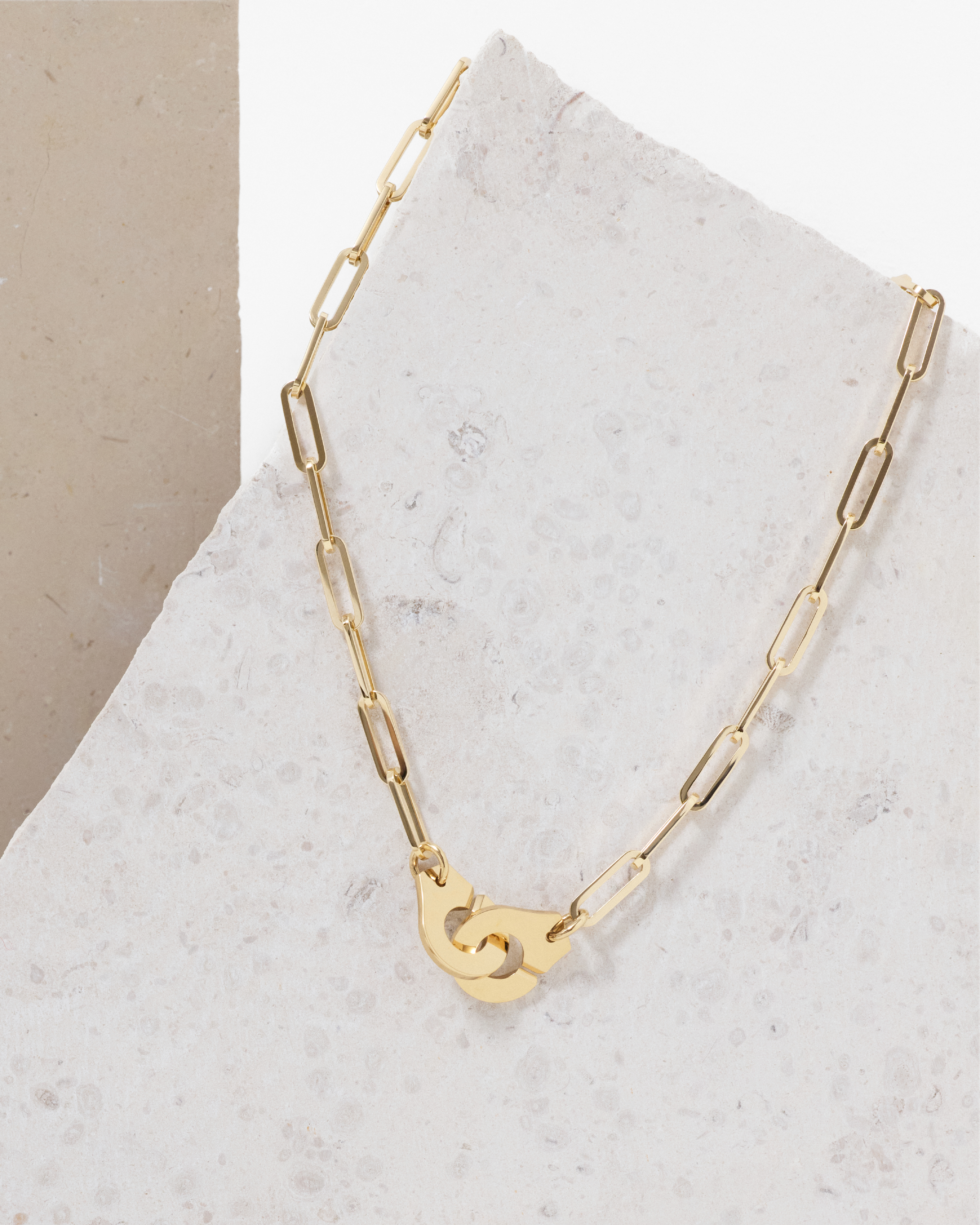 DINH VAN MENOTTES DINH VAN NECKLACE YELLOW GOLD