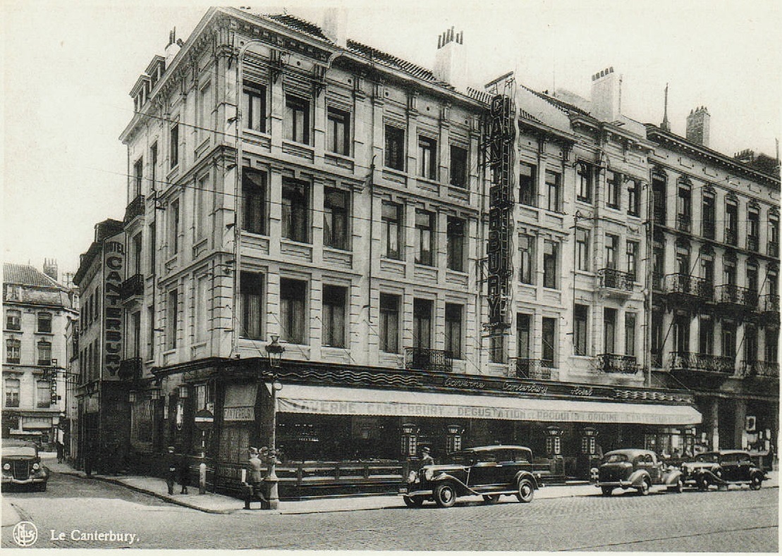 MAISONS NIELS ARCHIVES CANTERBURY HOTEL AND RESTAURANT 135 BVD EMILE JACQMAIN BRUSSELS (2)
