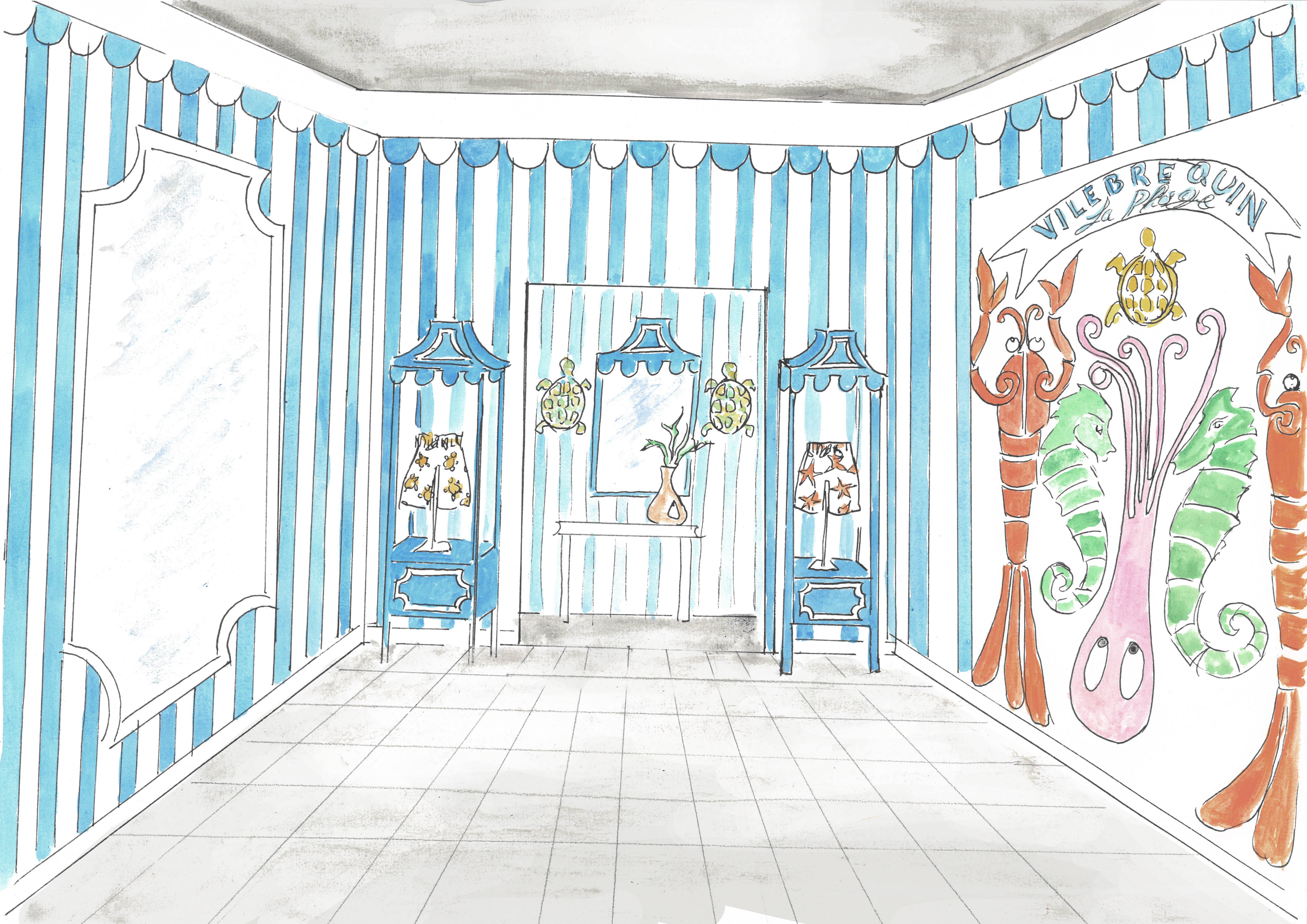 VBQ DOHA BEACH V DARRE VISUALS LOBBY DOHA ST REGIS