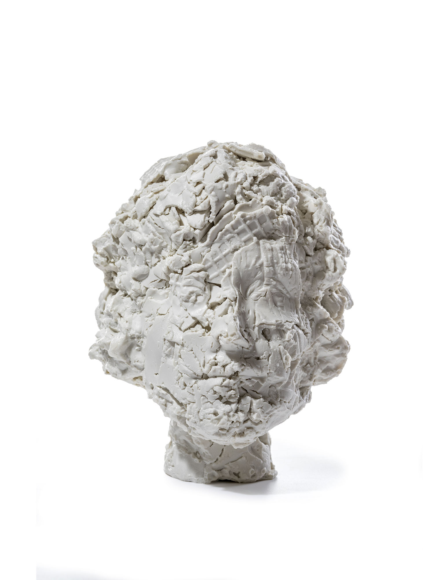 CB26 GALERIA ANTONELLA VILLANOVA POL POLLONIATO TESTA  1 PORCELLANA BISCUIT 19CM X 15CM X 17CM 2022