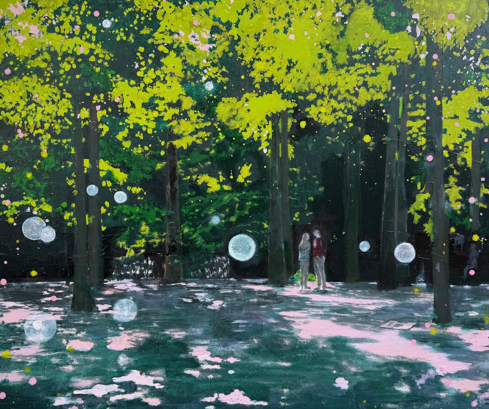 AAF26 GALA FINE ART STEPH SMITH IN BERLIN 2025 OIL ON CANVAS 80X70CM 2250EUR