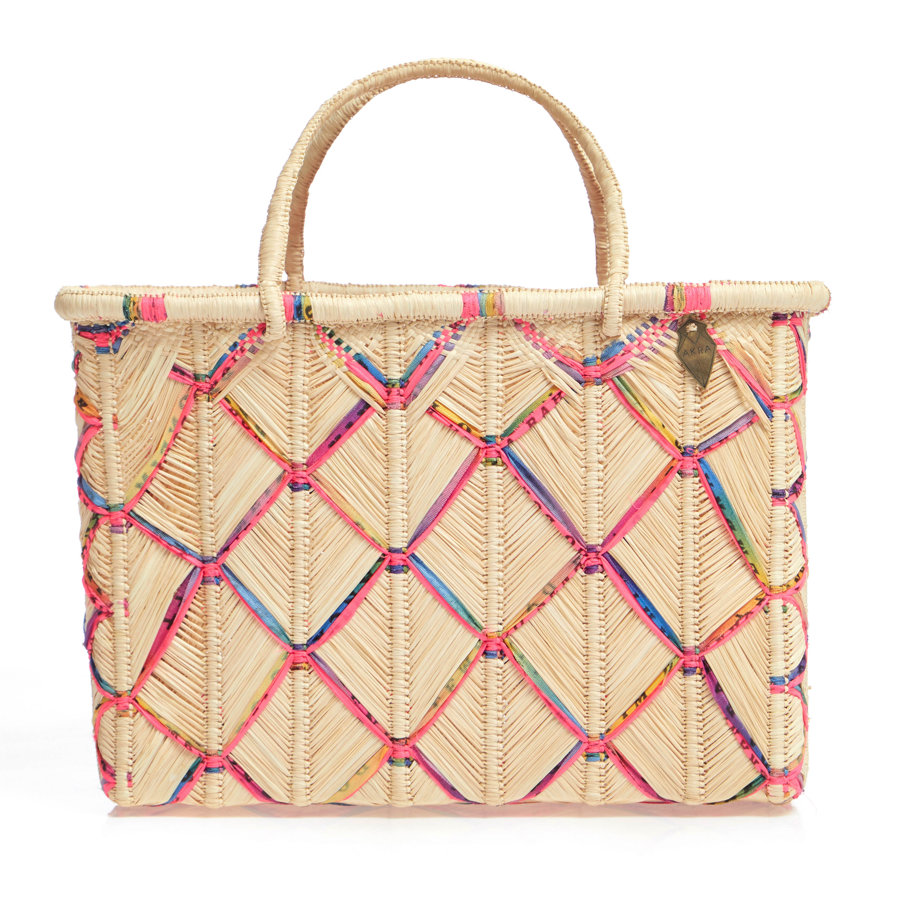 BOMFIN BAG AKRA COLLECTION   PRIX 774   TRAME AVEC LES RUBANS DU SENHOR DO BONFIM ( PORTE BONHEUR )  (1)