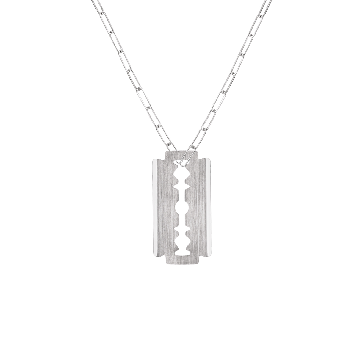 DINH VAN LAME DE RASOIR PENDANT WHITE GOLD