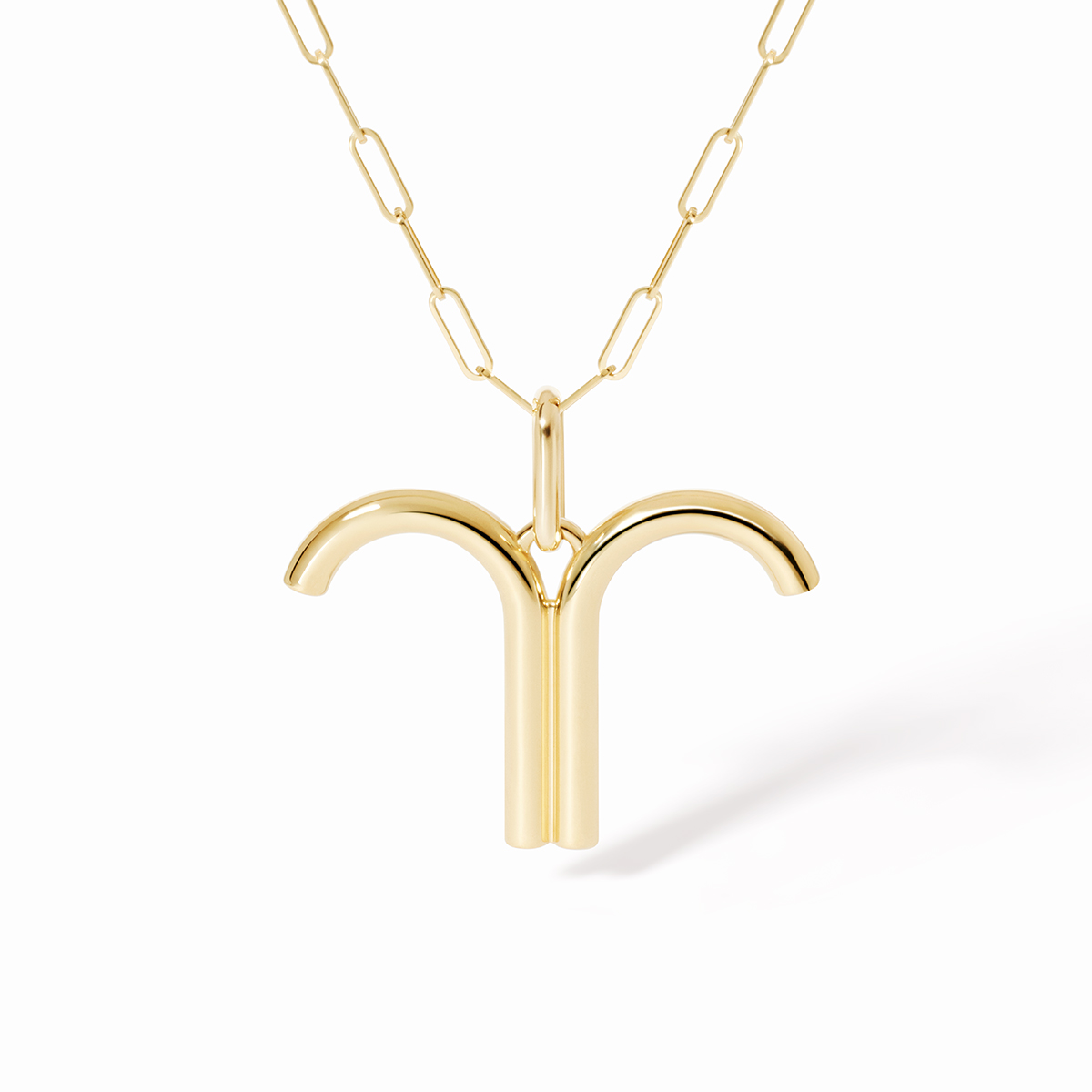 DINH VAN LES SIGNES LARGE PENDANT YELLOW GOLD ARIES 3500EUR