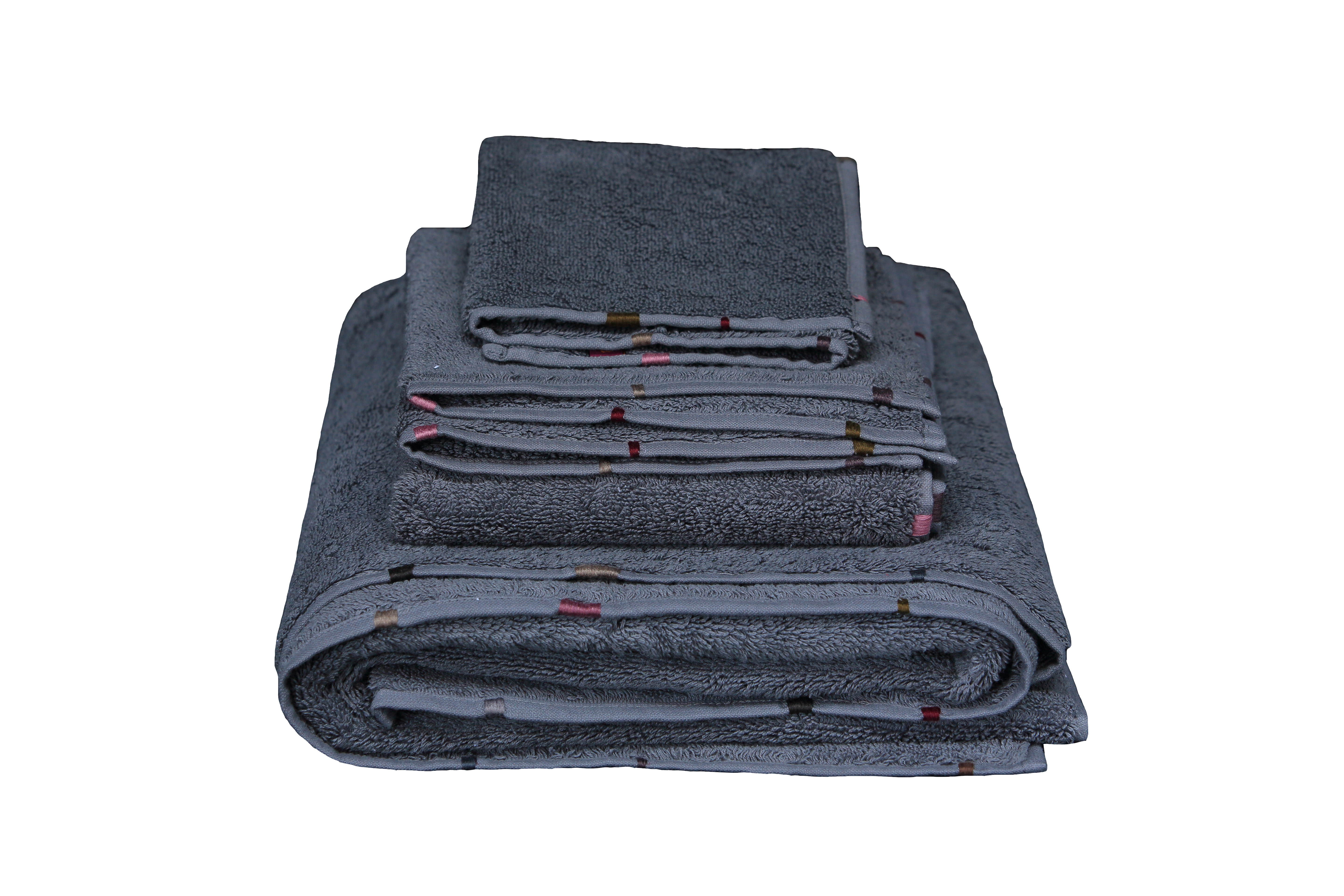VALERIE BARKOWSKI MEMBA LINGE BAIN EPONGE GRIS FINITION GRIGIO CREDIT TANIA PANOVA 30A120EUR