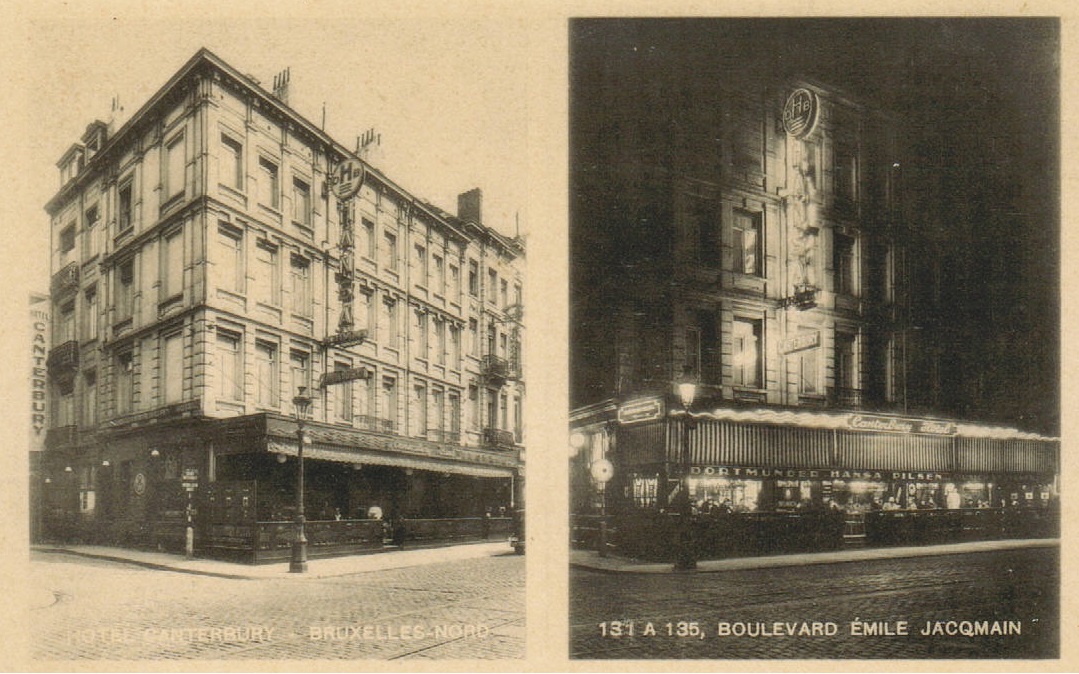 MAISONS NIELS ARCHIVES CANTERBURY HOTEL AND RESTAURANT 135 BVD EMILE JACQMAIN BRUSSELS (3)