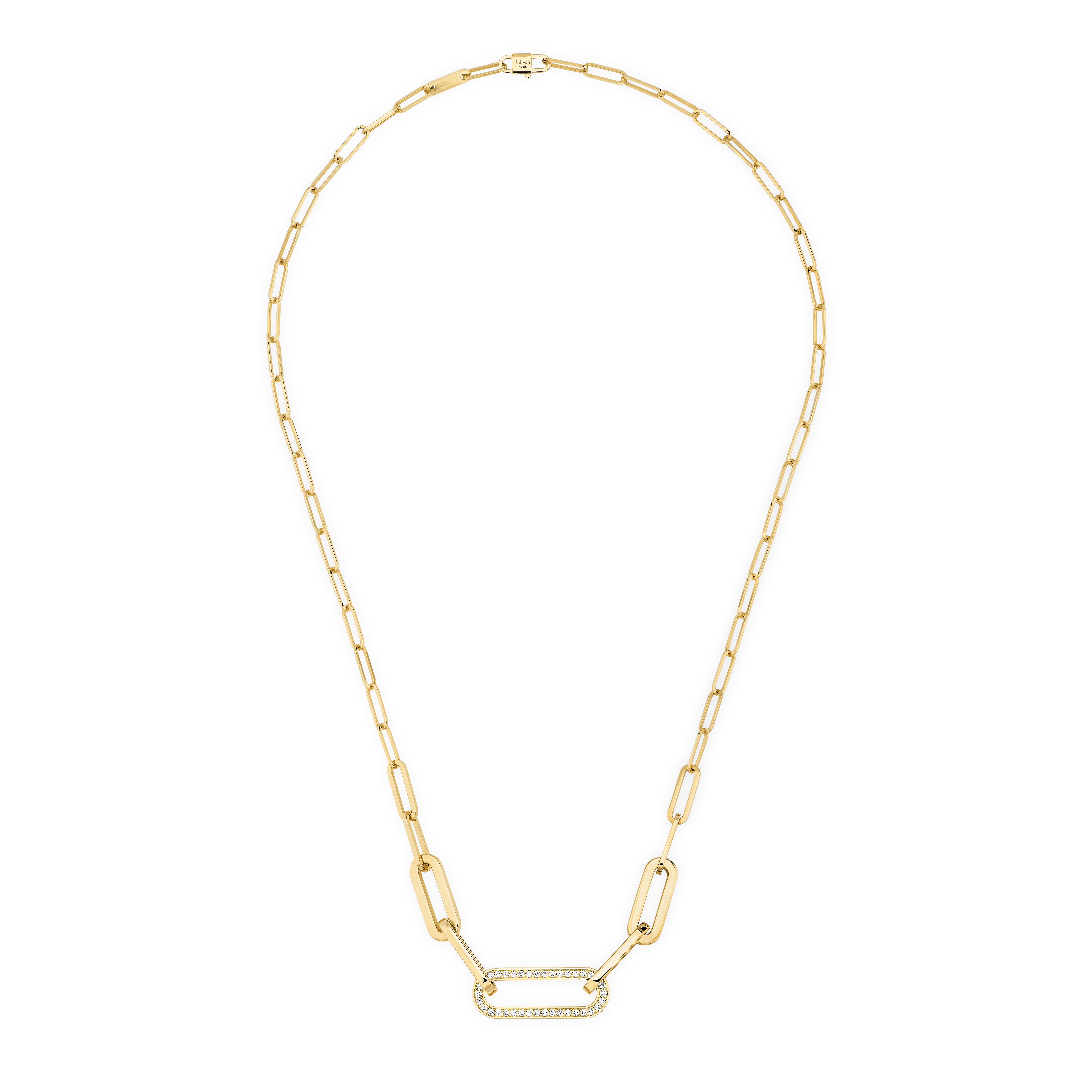 DINH VAN MAILLON NECKLACE BM YELLOW GOLD 5500EUR