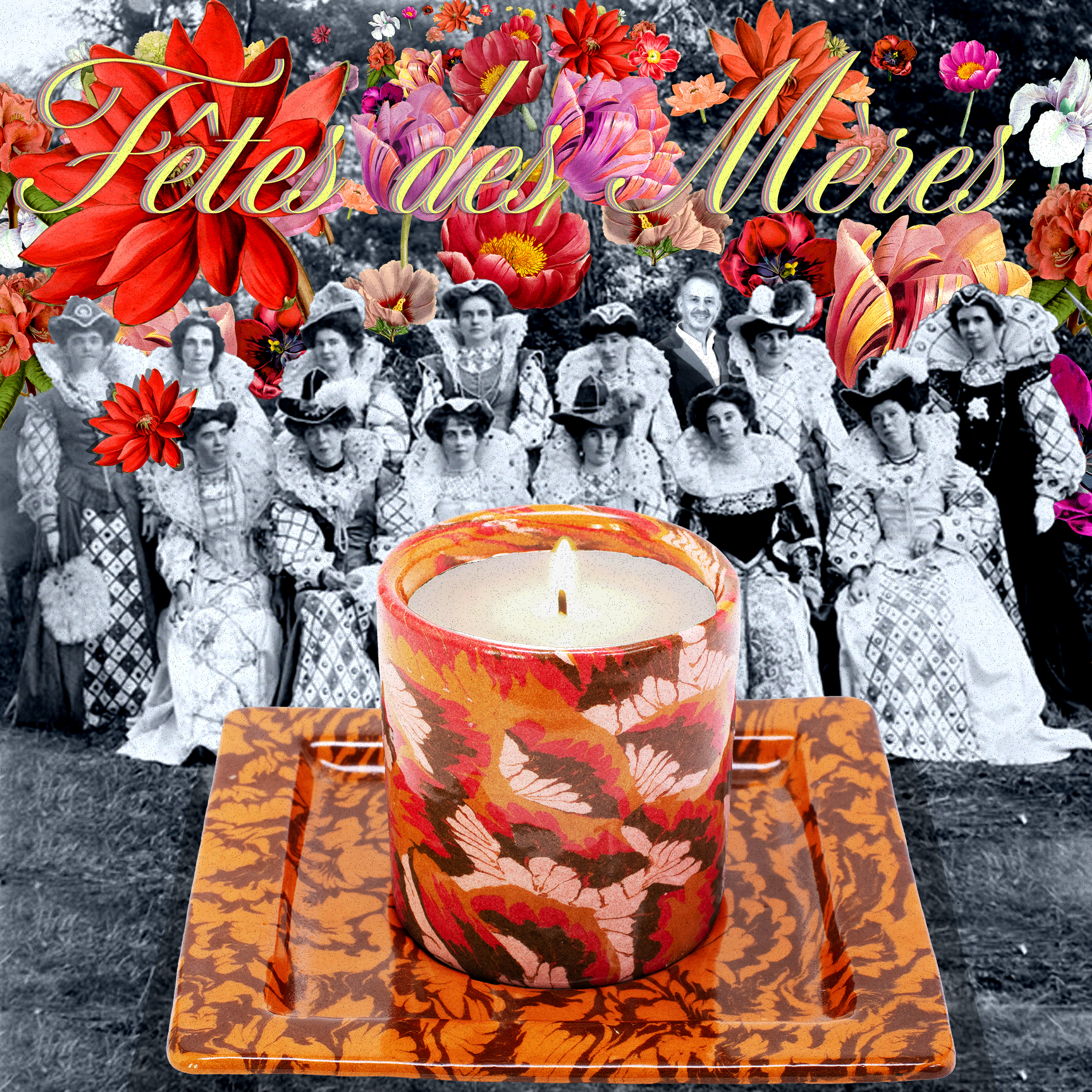 GILLES DEWAVRIN MOTHERS DAY CANDLES 01