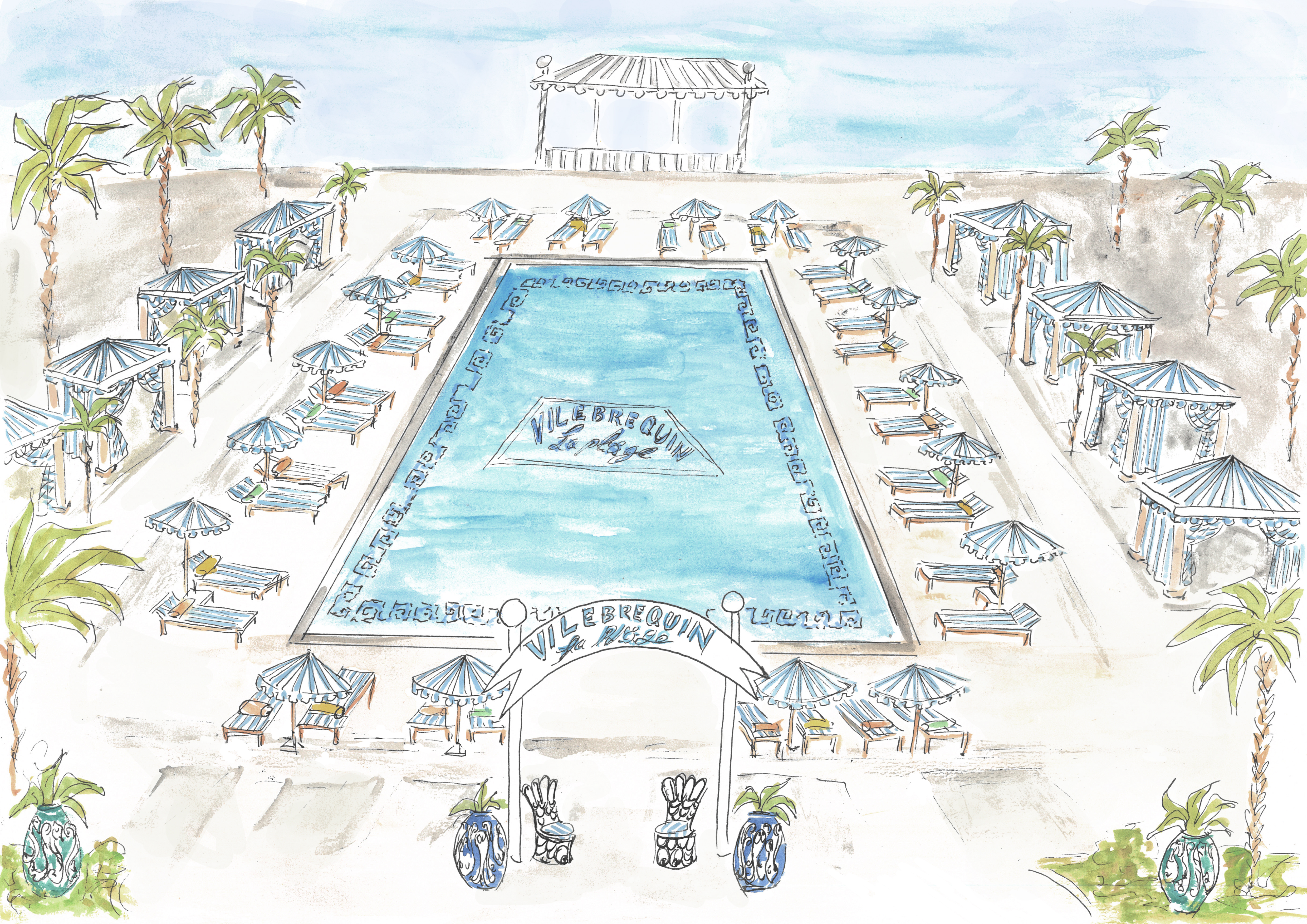 VBQ DOHA BEACH V DARRE VISUALS POOL DOHA ST REGIS