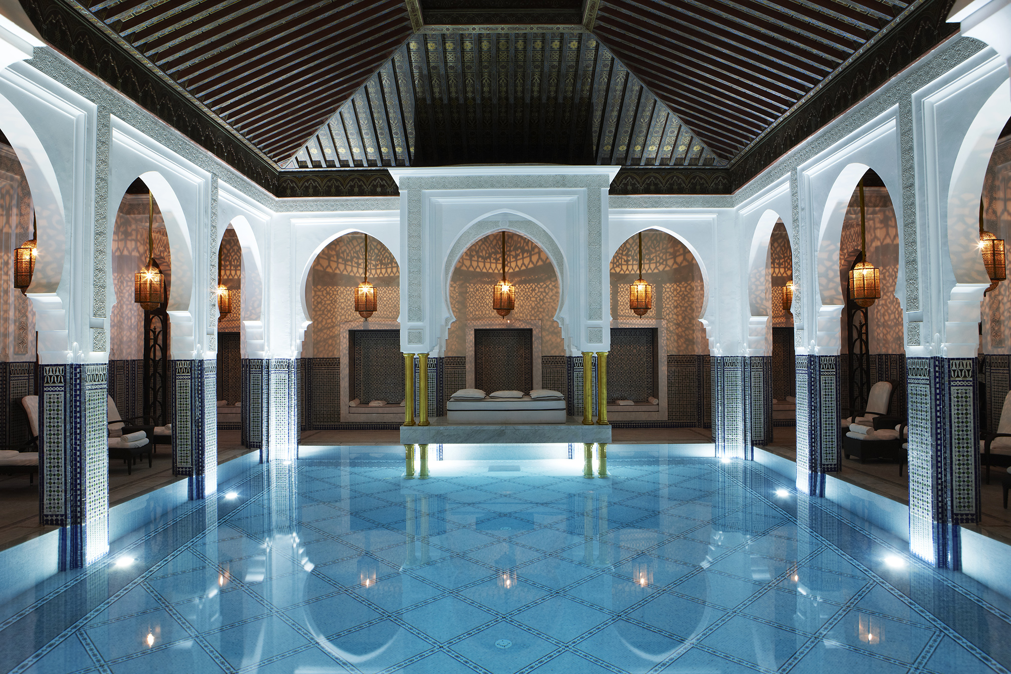 LA MAMOUNIA INDOOR POOL 03