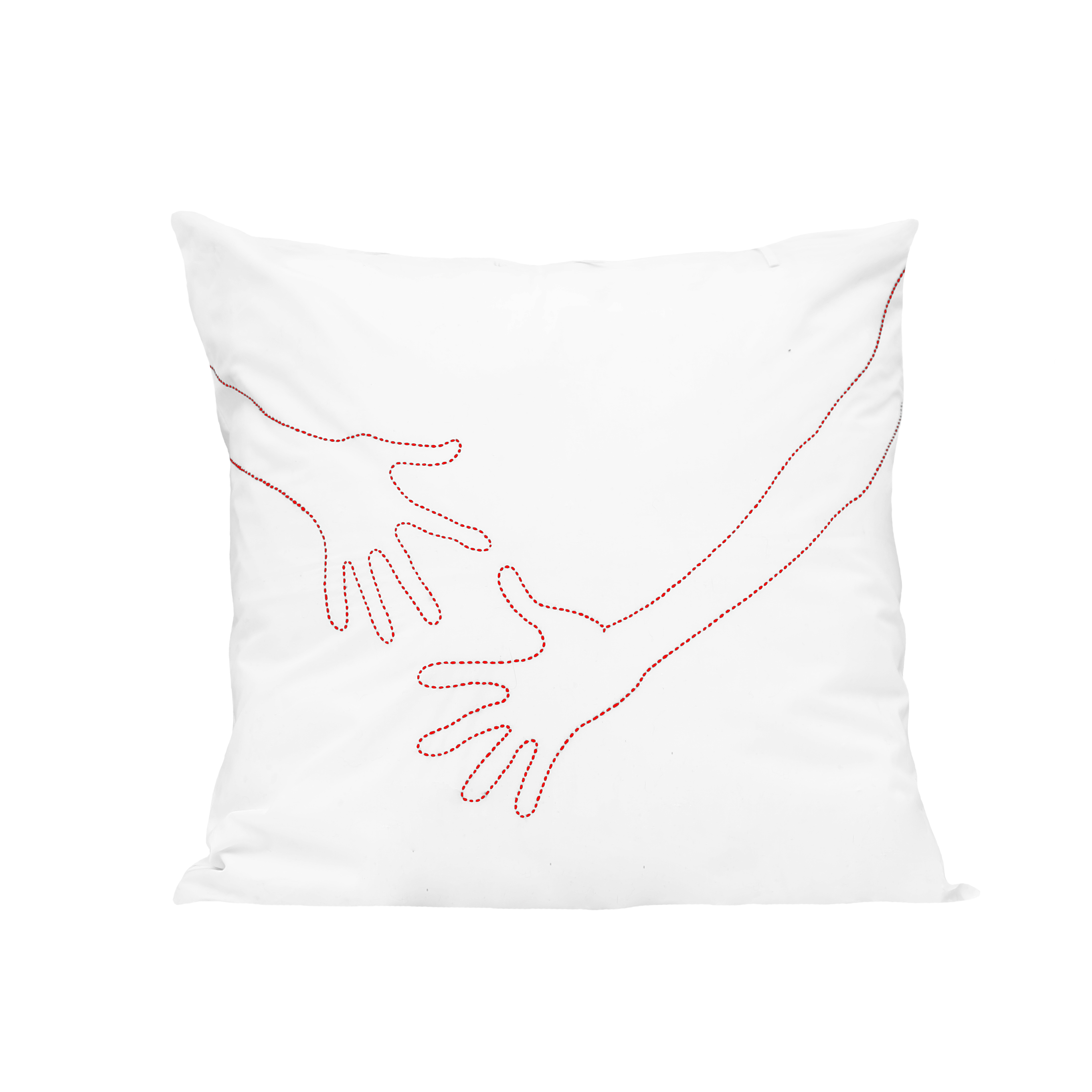 VALERIE BARKOWSKI OTIS LINGE LIT BLANC FINITION CARMIN TAIE OREILLER CREDIT TANIA PANOVA