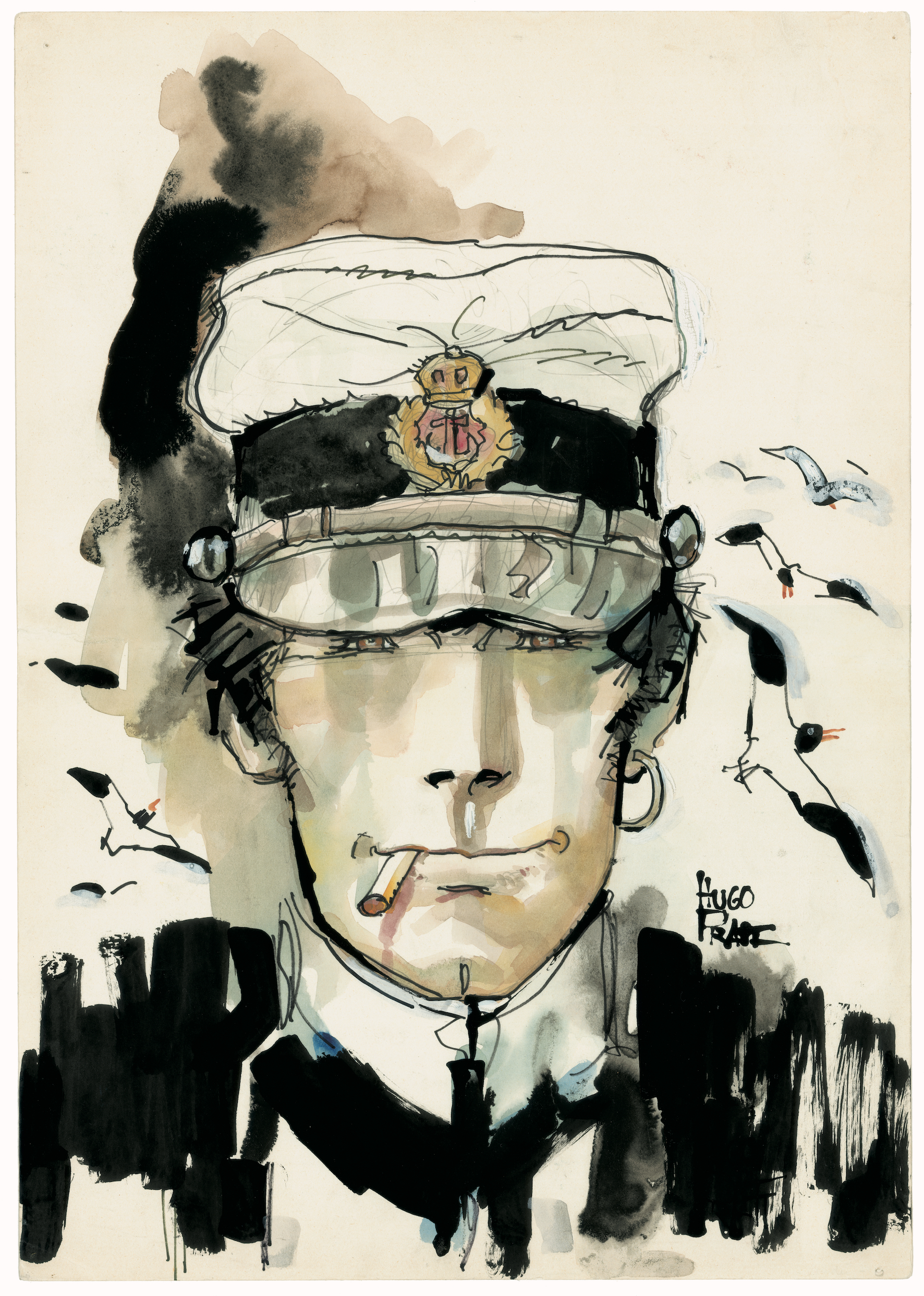 HUGO PRATT GEOGRAPHIES IMAGINAIRES CORTO MALTESE LA JEUNESSE CREDIT 1985 CONG SA SVIZZERA ALL RIGHTS RESERVED
