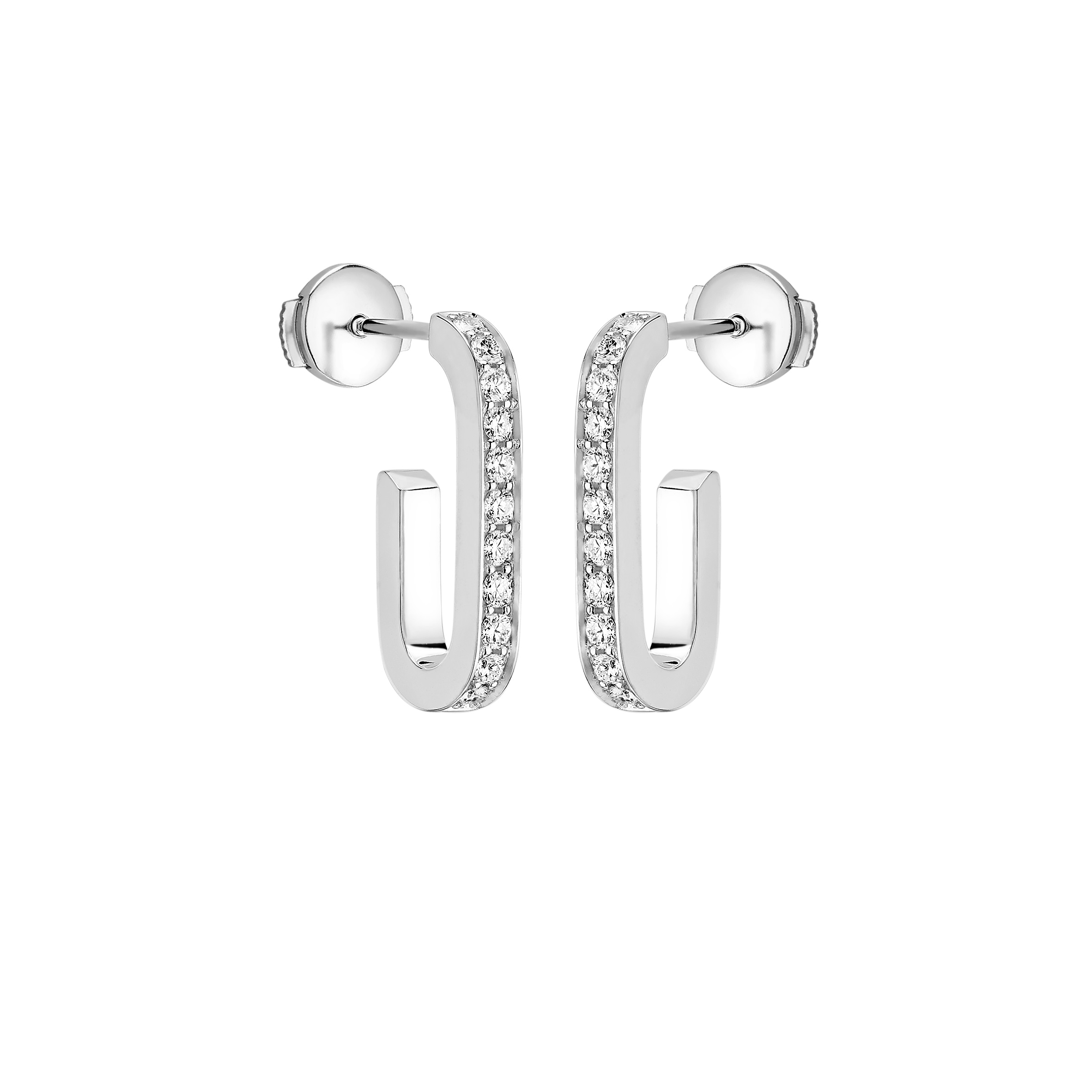 DINH VAN MAILLON EARRING WHITE GOLD AND DIAMONDS 2990EUR